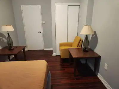 Furnished 2 bdr condo, ensuite laundry, Kingston-Lawrence, Jul 1