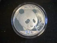 2018 10Y CHINA PANDA 30G .999 SILVER