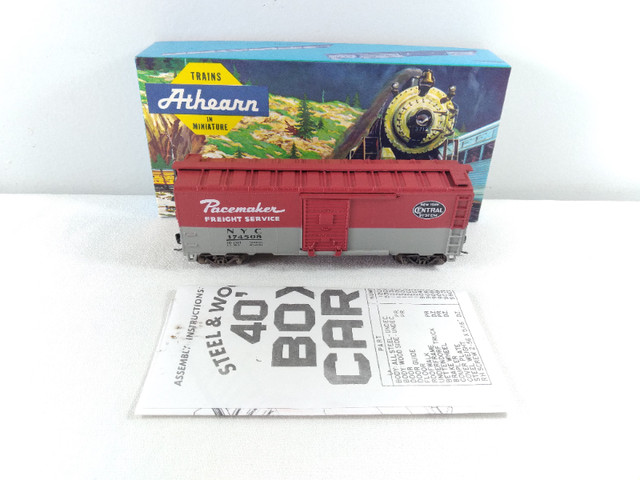 HO Train Athearn 40' Boxcar #174508 NYC Pacemaker in Hobbies & Crafts in Moncton