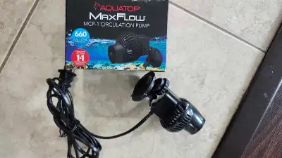 Powerful circulation pump with a 660 GPH flow , View more