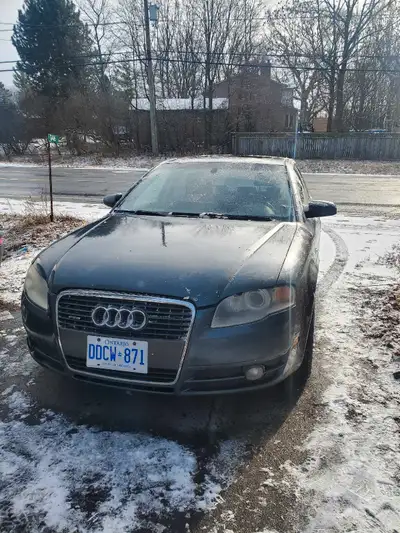 2006 audi a4 3.2L V6 quatro sedan Brand new spark plug and valve cover gasket Brakes good Has a misf...