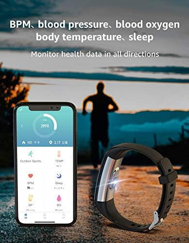 Fitness Tracker with Blood Pressure Heart Rate Sleep Monitor, W in Health & Special Needs in City of Toronto - Image 3