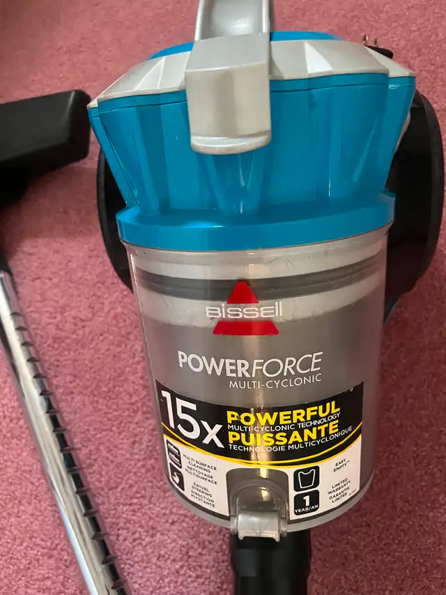 Bissell Powerforce Vacuum Bagless Cannister ...Good Condition63235066918657122