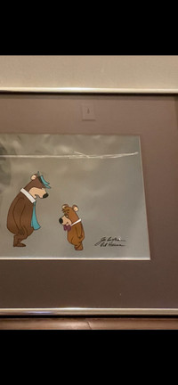 Yogi Bear and BooBoo signed original