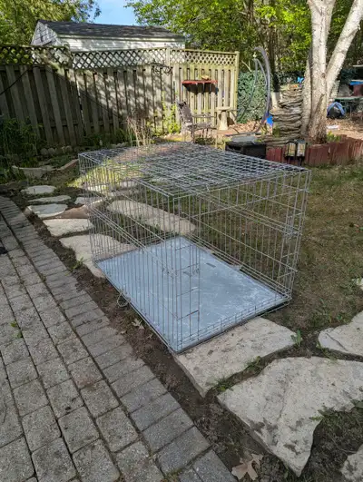 Cage. Good for Dogs. Easy to Fold. Excellent condition., View more