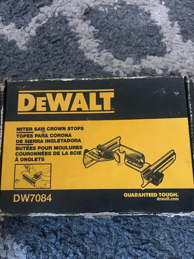 DEWALT DW7084 Miter Saw Crown Stops, View more