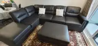 Leather Sectional/Couch/Sofa