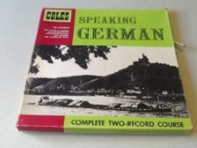 SPEAKING GERMAN - 48 LESSONS - 2 LP'S - 2 BOOKS in Stereo Systems & Home Theatre in St. Catharines
