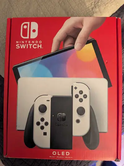Nintendo switch oled New condition + extras, View more