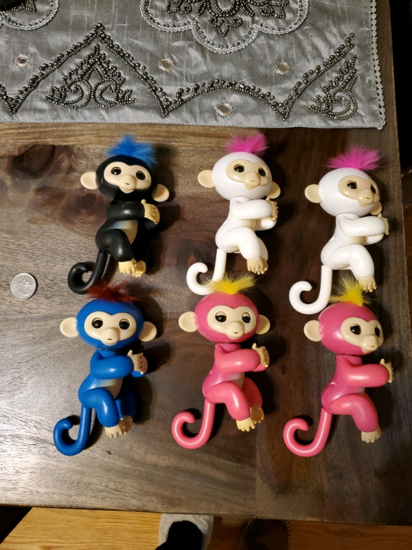 Brand new finger monkeys in Toys & Games in Red Deer