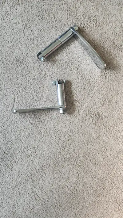 I have for sale chrome adjustable highway peg mounting kit Harley part #49002-98t fits 93 to 17 dyna...