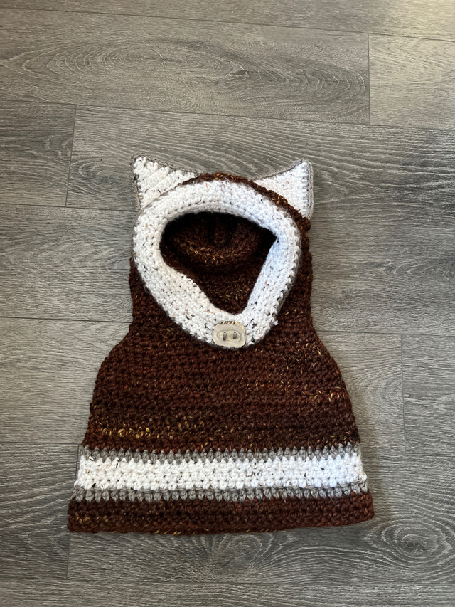 Crochet Wolf Hooded Cowl in Other in Strathcona County