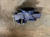 Bench vise with base