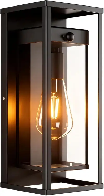 15” Motion Sensor Outdoor Wall Light - Waterproof Dawn-to-Dusk P, View more