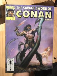 The Savage Sword of Conan the Barbarian Marvel Comic Magazine