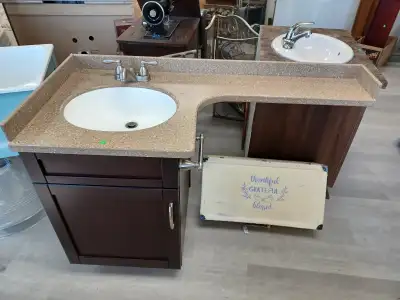 Small Brown Vanity, View more