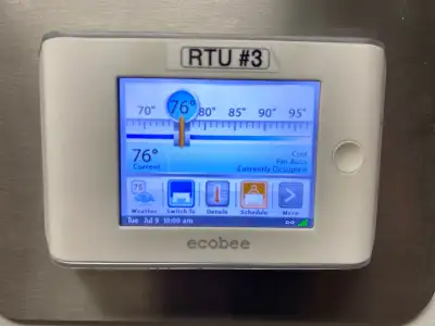 Ecobee EMS commercial thermostats, View more