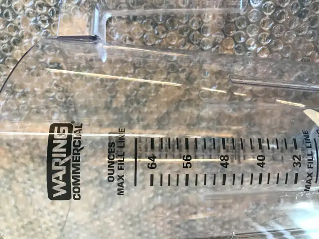CAC95 - 64-oz. BPA-Free Copolyester Container for Waring blender in Processors, Blenders & Juicers in Markham / York Region - Image 9
