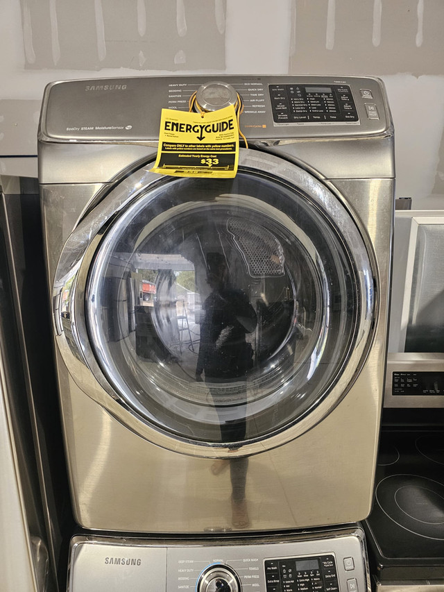 SAMSUNG 27 inch w front load washer electric dryer set  in Washers & Dryers in Oakville / Halton Region - Image 3