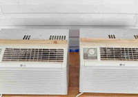 2 LG 5000 BTU air conditioners
