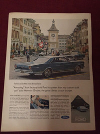 1966 Ford Galaxie XL Original Ad