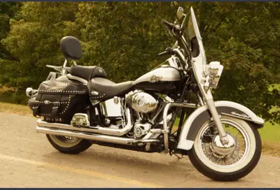 100th Anniversary Harley Davidson Heritage Softail Classic for sale. Black and Silver 2 tone anniver...