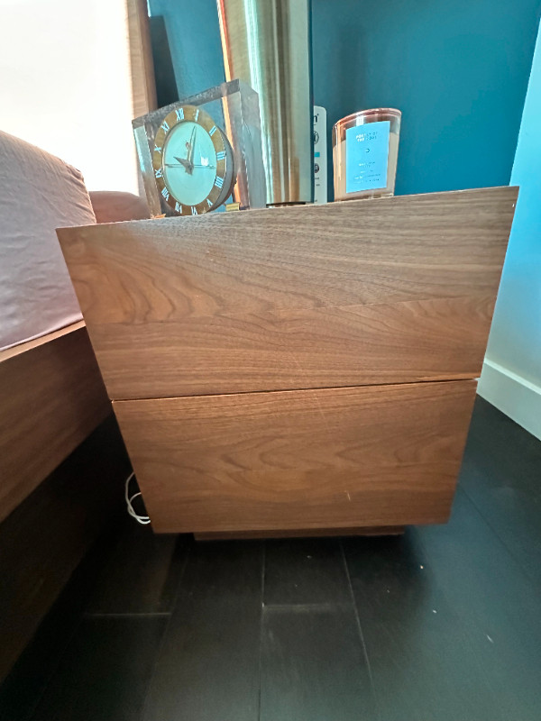Teak Nightstand from Nirvana Furniture For Sale in Other Tables in City of Toronto