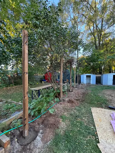 Durable Fence Build | Post Holes, Rails & Installation | Free Qu, View more