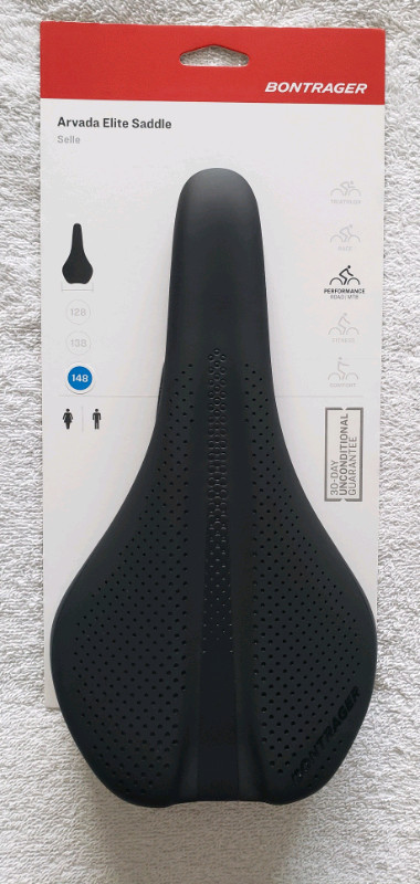 Bontrager Arvada Elite Bicycle Saddle Size 148  - Brand New in Frames & Parts in City of Toronto