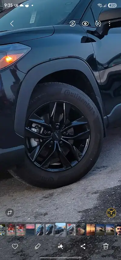 Description Used for Only 4 Months - Like New! Selling a full set of 215/65 R17 Continental tires mo...