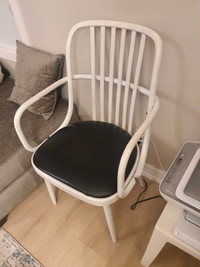 Beautiful wooden accent chair for sale 