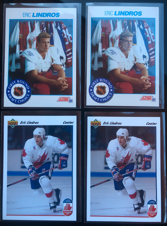 Eric Lindros Hockey Cards in Arts & Collectibles in Kamloops - Image 4