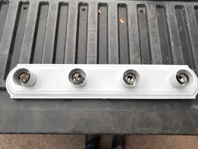 I am selling a Globe 4-light vanity fixture, perfect for adding some brightness to your bathroom or...