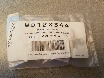 EMBOUT DE GLISSIERE, CAP SLIDE NEW NEUF WD12X344, View more