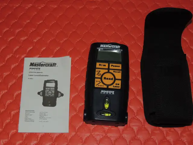 Mastercraft Laser level - new in original case in Hand Tools in Muskoka - Image 4
