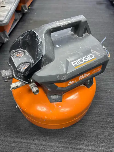 Ridgid 6 Gal 150 PSI Compressor, View more