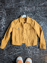 Mustard Yellow Denim Jacket