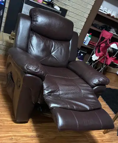 Recliner with heat and massage, View more