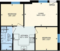 $2300/ month - New House 2 Beds /1 Bath Suite