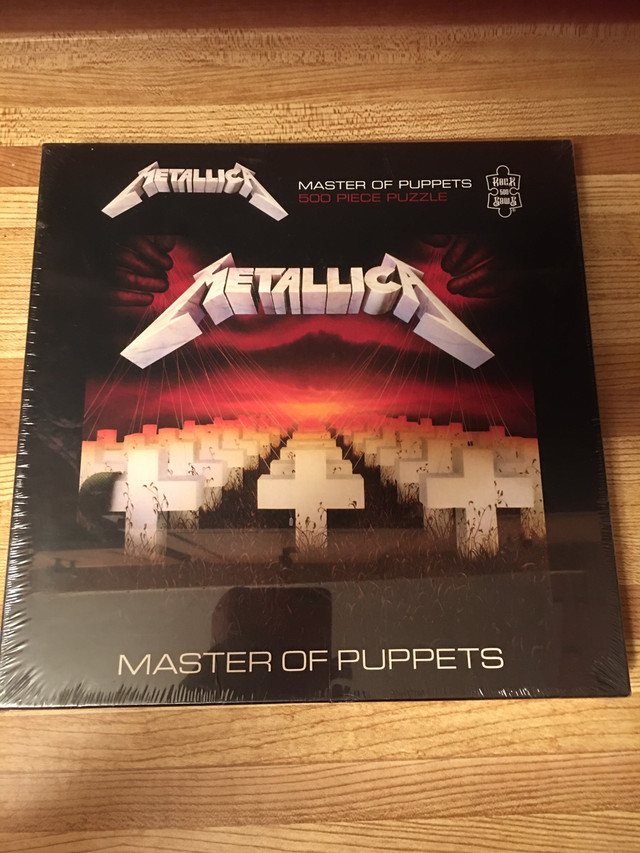 TOY PUZZLES-4-METALLICA-500 PIECES EACH in Toys & Games in City of Toronto - Image 4