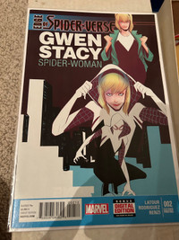 Edge of the Spiderverse 2 first app Gwen Stacy Spiderwoman 