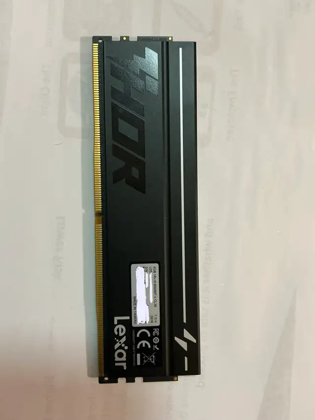 Lexar THOR DDR5 8GB RAM 6000MT/s | System Components | City of Toronto ...