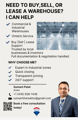 Buy, Sell or Lease a Industrial Warehouse and Commercial Space