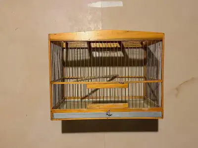 Wood bird cage, View more