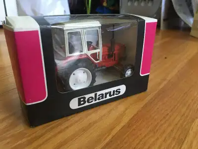 former USSR Belarus Tractor diecast model: MT3-82 Tractor new in Original box. Never opened. 1:43 sc...