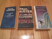 Livres de Paul Auster. 5$ ch.
