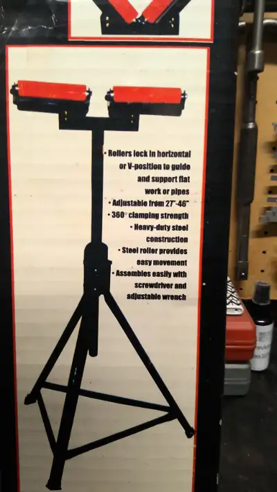 Adjustable Roller Stand, View more