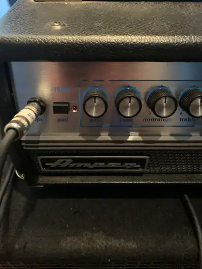 Ampeg micro vr 200 watt bass head and swr 2x10 cabinet
