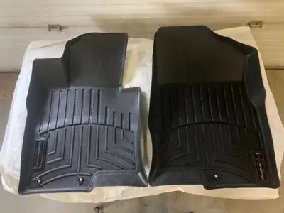 Weather Tech all season floor liner mats. Front Driver and Front Passenger positions. Fit 2011-2015...