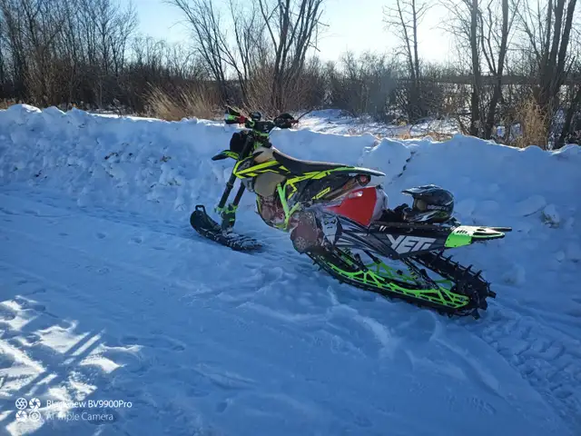KTM /Yeti snowbike in Dirt Bikes & Motocross in Edmonton - Image 3